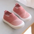 thumbnail image 2 of Fozruso Toddler Boys Girls Sneaker On Shoes Kids Lightweight Breathable Walking Shoes Sizes 8 Little Kid(Pink), 2 of 3