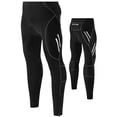 thumbnail image 2 of Men Riding Pants Men's Mountain Bike Pants with 3D Silicone Cushion Reflective Breathable Gradient Compression Riding Tights Cycling Pants, 2 of 6