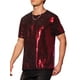thumbnail image 4 of INSPIRE CHIC Camisetas de Hombre con Lentejuelas de Manga Corta Cuello Redondo para Fiesta Nocturna 2XL Rojo, 4 of 6