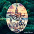 thumbnail image 2 of Istanbul City Historical Landmarks and Cultural Ornament, Artistic Turkey Handmade Christmas Gift and Souvenir, 2 of 7
