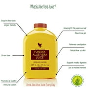Aloe Vera Juice/Gel 33.8oz Lemon-Lime Flavored by Forever Living