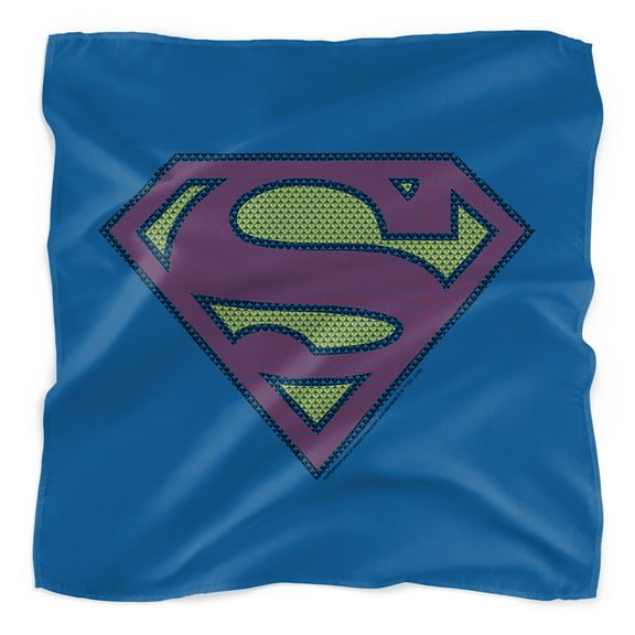Superman Little Logos Bandana (21 in x 21 in)