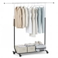thumbnail image 1 of Costway Clothes Rack, Extendable Garment Stand for Hanging Clothes,for Dressing Room, 1 of 9