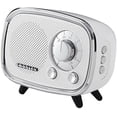 thumbnail image 1 of Crosley CR3039A-WH Rondo Retro Portable Rechargeable Bluetooth Speaker, White, 1 of 5
