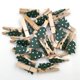 thumbnail image 3 of 25pcs 3.5cm clips de madera Photo Navidad Forma Mini ecológico Foto abrazadera para el hogar (verde del ejército), 3 of 8