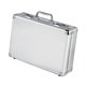 thumbnail image 3 of Caja organizadora de herramientas de aleación de aluminio con cerradura, contenedor multiusos, contenedor portátil. L y Plata, 3 of 8