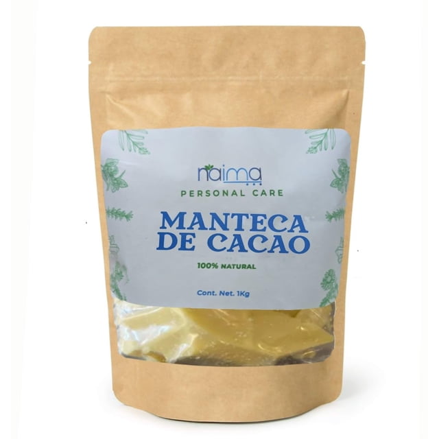 Manteca de cacao - 250 gramos- 100% Natural - Grado Alimenticio y Cosmético
