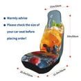 thumbnail image 4 of Sikiie Refreshing Fruit Infused Drinks Car Seat Protector 2 Pack Car Seat Cushion Mat, Car Seat Covers for SUV, Truck, Van, 4 of 7