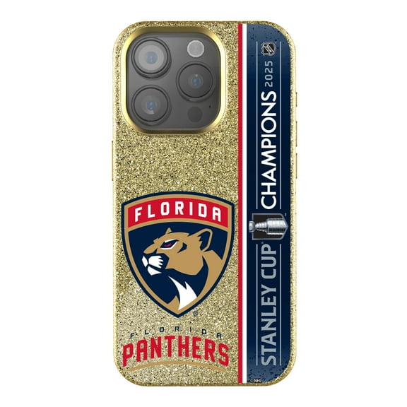 Keyscaper Florida Panthers 2025 Stanley Cup Champions iPhone Bling Case
