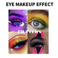 thumbnail image 3 of 12 Color Fluorescent Eye Liner, Shiny Halloween Christmas, Body And Face Color Makeup., 3 of 7