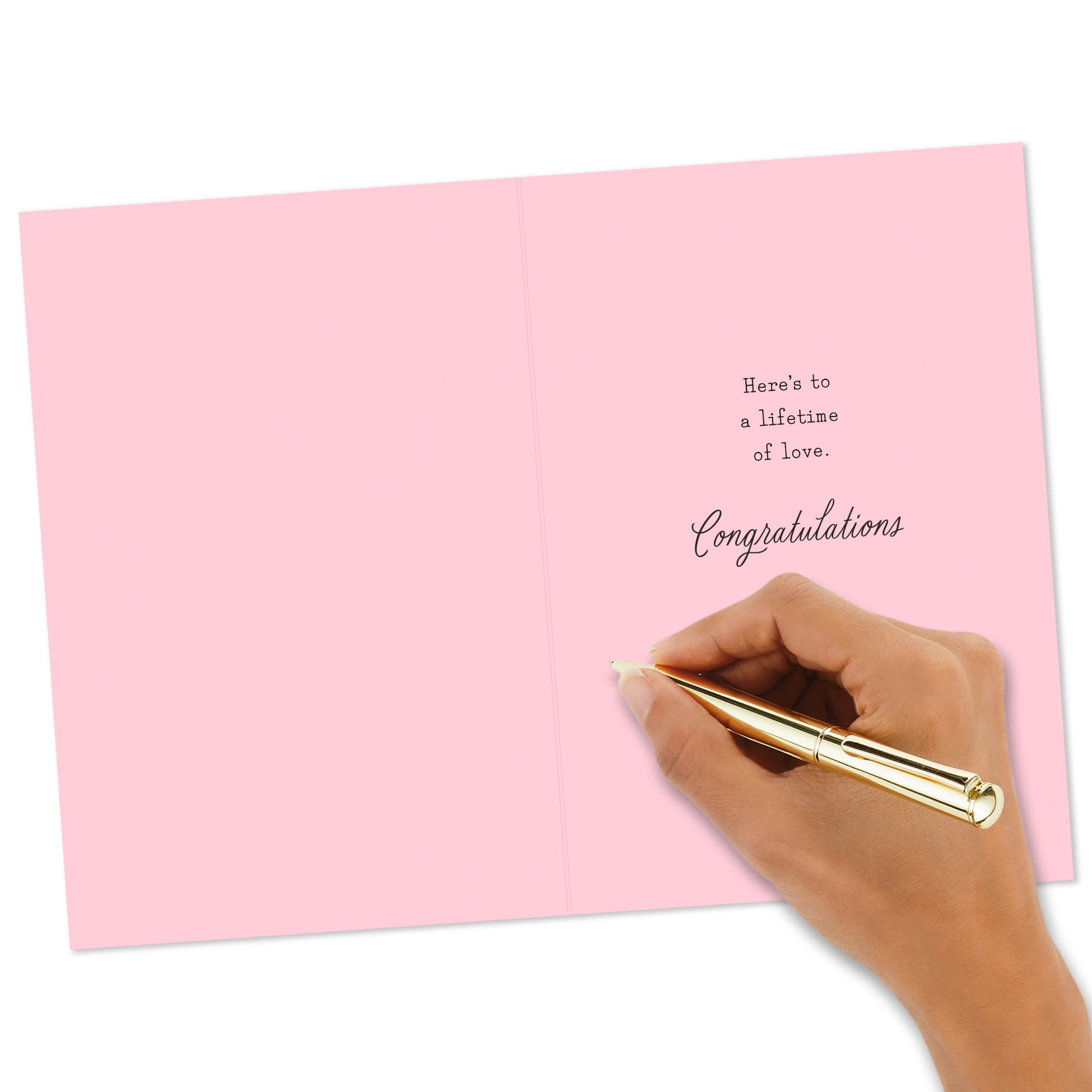 Hallmark Wedding Card (Lifetime of Love)