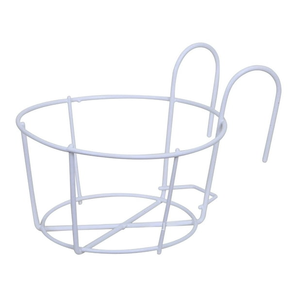 Ganchos para colgar macetas de hierro, cestas de almacenamiento para plantas, flores, balcones, jardines, bonsáis y balcones.