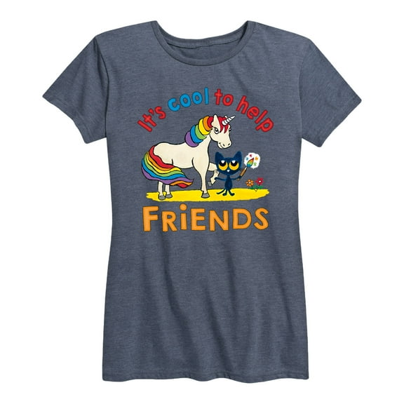 Pete The Cat - Unicorn Color - Women's Short Sleeve Graphic T-Shirt
