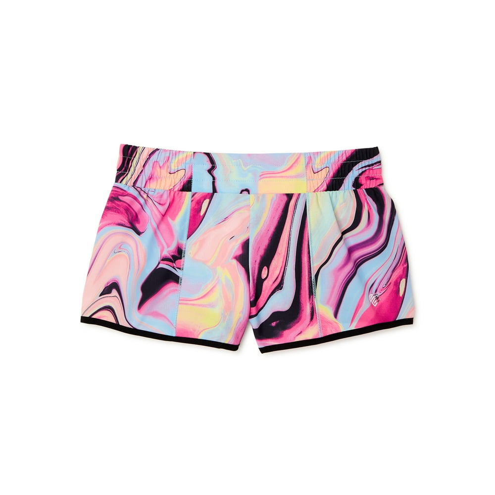 Justice - Justice Girls Running Shorts, Sizes 5-18 & Plus - Walmart.com ...