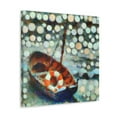 thumbnail image 2 of Life Raft on Pointillism - Canvas, 2 of 10