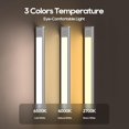 thumbnail image 2 of Under Cabinet Lighting, 2 Pack 13 Inch 3 Color Temperatures Motion Sensor Light indoor, USB Rechargeable Under Cabinet Lights, Stick-On Mag, 2 of 7