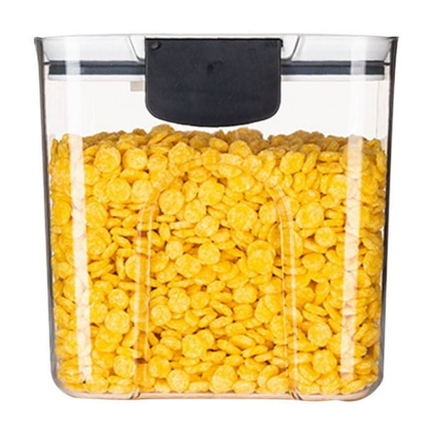 Caja de almacenamiento de granos en frasco sellado para cocina, frutos secos, granos, frasco de almacenamiento sellado al vacío