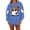 Blue-#007, variant on Dweltoz Halloween Sweatshirts for Women Cute Ghost Pumpkin Graphic Spooky Season Sweaters Oversized Fall Fleece Long Sleeve Crewneck Pullover Tops,White L