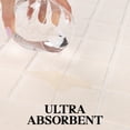thumbnail image 6 of Superior Nora Cotton Absorbent Thick Terry Bathmat Set of 2, Cream, 6 of 10