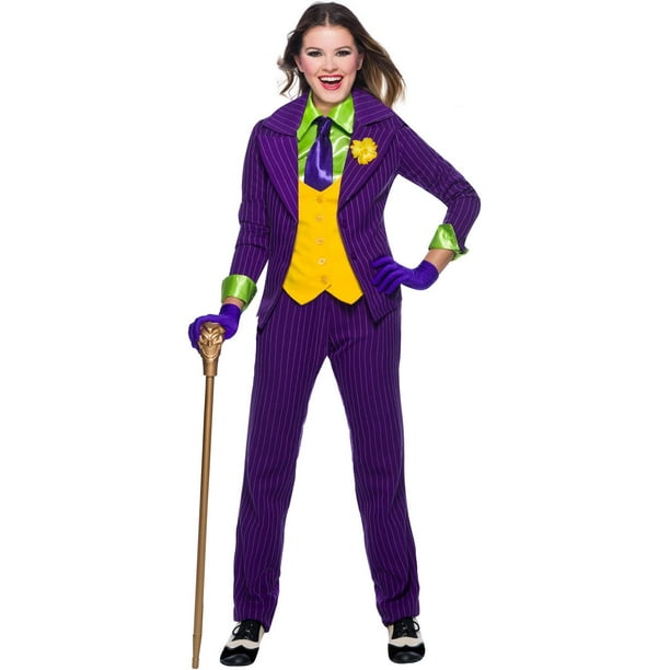 Dc Comics Joker Costume For Women Walmart Com