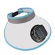 thumbnail image 1 of Sombrero para el Sol Con Ventilador, Ventilador de Refrigeracia Solar Recargable Por USB, Protecció Solar Upf50+, Tamaña Ajustable, Para Deportes Al Aire Libre, 1 of 7