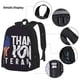 thumbnail image 3 of Disketp Veterans Day2 Mochila Estampada de Gran Capacidad con Lonchera y Estuche, Set de 3 Piezas para Estudiantes, 3 of 7