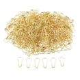 thumbnail image 1 of 5x 500 Piezas de Pasador de Bombilla, Pasadores de Calabaza de Seguridad de Metal Dorado, Pasador de Calabaza, Pasadores de , Accesorios para El 5 piezas, 1 of 8