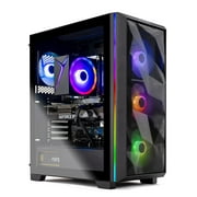Skytech Chronos Gaming PC Desktop - Intel Core i5 12400F 2.5 GHz, NVIDIA RTX 4060, 1TB NVME SSD, 16GB DDR4 RAM 3200, 650W Gold PSU, 11AC Wi-Fi, Windows 11 Home 64-bit