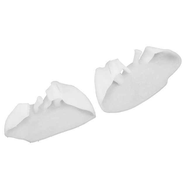 Almohadillas para pies de media manga, almohadillas separadoras de dedos de silicona, almohadillas para ensanchar los dedos, almohadillas metatarsianas de silicona, elegantes y modernas