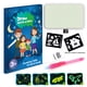 thumbnail image 1 of Tablero mágico de dibujo fluorescente 3D para niños - Juego educativo creativo con pluma luminosa, tamaño A5 (21.8x14.8cm) - Ideal para desarrollar imaginación sin dañar paredes, 1 of 6