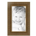 thumbnail image 2 of ArtToFrames 8" x 14" Wide Gold with Green Tones Picture Frame, 8x14 inch Gold Wood Poster Frame (WOM-5078), 3 Pack, 2 of 6