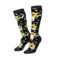 thumbnail image 2 of Fotbe print Women's Men's Novelty Crew Socks Cotton Socks Knee High Socks for Walking,Running,Nurses,Pregnancy, 2 of 9