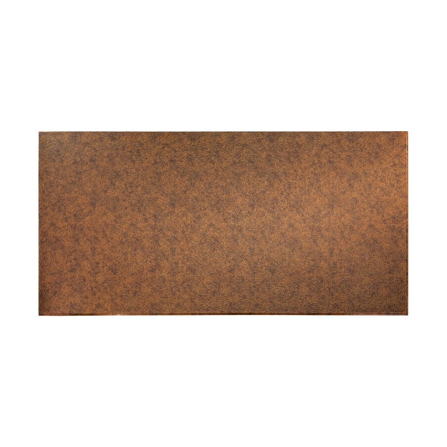 FASÄDE Easy Installation Hammered Moonstone Copper Wall Panel (4' x 8' Panel)