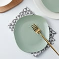 thumbnail image 3 of Stone + Lain Delilah Porcelain Collection Dish Set, 6 Salad Plates Service for 6, Honeydew, 3 of 6