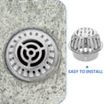 thumbnail image 2 of Round Stainless Steel Floor Drain Covers and Outdoor Gutter Guard Filter for Yard Balcony 1 Set, 2 of 7
