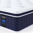 thumbnail image 1 of Coolvie 12 Inch King Size Mattress, Hybrid King Mattress in a Box, 3 Layer Premium Foam with Pocket Springs for Motion Isolation My Lux Decor Round, 1 of 4