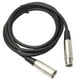 thumbnail image 2 of Adaptador de extensión XLR macho de 3 pines a conector XLR hembra M/F con cono metálico 10 m, 2 of 6