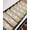 Yellow, variant on Brown Ombre Daisy Stair Treads for Wooden Steps Indoor Runner Rug Carpet, Farmhouse Vintage Floral Botanical 15 Pieces Peel and Stick Staircase Step Treads Covers Washable Throw Door Mats, 30"x8"