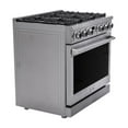 thumbnail image 5 of Magic Chef 36 Inch Freestanding Gas Range in Stainless Steel, 5 of 19