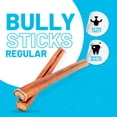 thumbnail image 2 of Sitka Farms Premium Bully Sticks 12 inch Treat for Dogs (24 count), 2 of 8