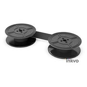 Inkvo Twin Spool Typewriter Ribbon - Black Ink - Fresh Ink - Compatible with Smith Corona, Underwood, Brother, Olivetti, Olympia, Adler and More - 1 Pack