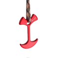 thumbnail image 3 of 4PCS/Pack Aluminum Tent Peg Outdoor Camping Wind Rope Anchor Chains Deck Floor Nail(Red), 3 of 4