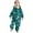c-Navy, variant on Toddler Kids Full Jumpsuit Crew Neck Long Sleeve, Cartoon Dinosaur Halloween Christmas Flannel Animal Onesie Sleepsuit Loungewear