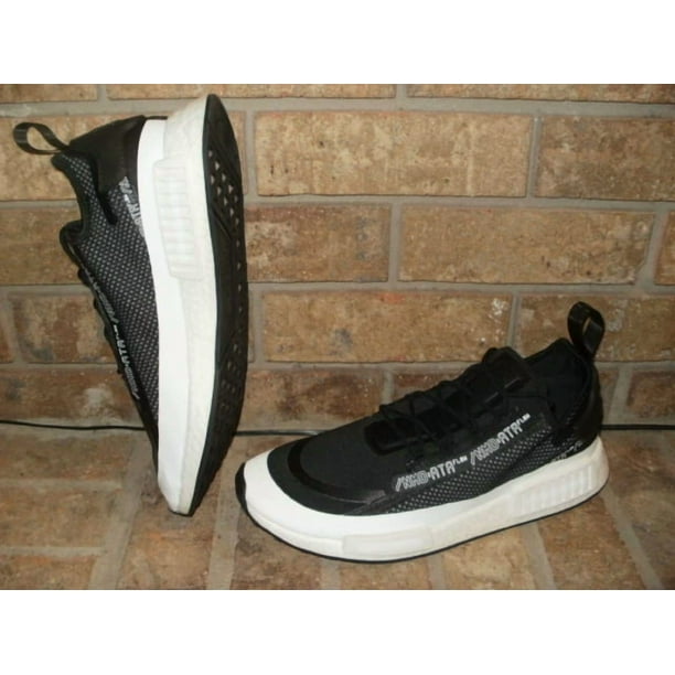 New Adi-das NMD R1 Spectoo Mens 13 M Athletic Shoe H67408/ Black-White MSRP $99