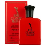 ParfumsBelcam Red Classic Match Eau de Toilette, Cologne for Men, 2.5 fluid ounce