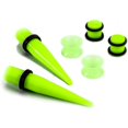 thumbnail image 5 of Kit para estirar las orejas, juego de 50 piezas de expansores, rejuvenecedores y tapones acrílicos y túneles de silicona, conjunto de joyería para Piercing, 5 of 5