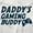 White, variant on Cute Daddy's Gaming Buddy Gamer Dad Romper Boys or Girls Infant Baby Brisco Brands 12M