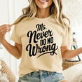 thumbnail image 3 of Ms Never Do No Wrong Shirt, Country Music Shirt, Wa.llen Shirt Men’s And Women’s Graphic Tee 100% Cotton by TBun, Full Sizes S-5XL, 3 of 5