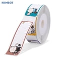 thumbnail image 3 of Graflsoa Jingchen Thermal Label Sticker Roll for D11 Printer, 14x50-130mm, Sports Series, 1.8in Diameter, 18g Weight, Compact Packaging, 3 of 7