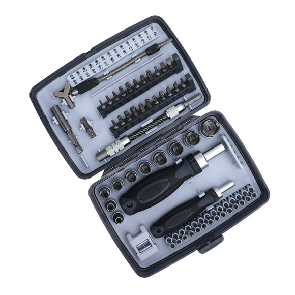 Ratchet Screwdriver Set, Ergonomic Handle Ratchet Screwdriver for Repair